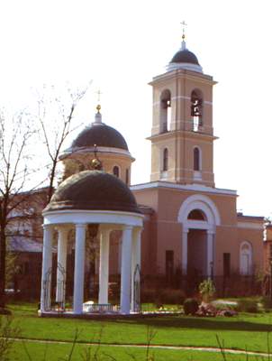 Церковь Воскресения Словущего в Даниловской слободе.