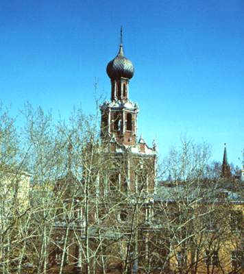 Церковь Знамения на Шереметевом дворе.