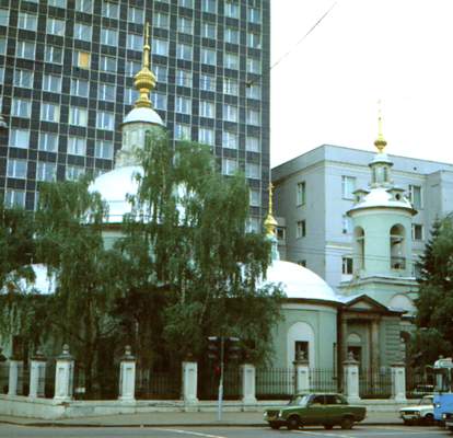 Церковь Косьмы и Дамиана на Маросейке.