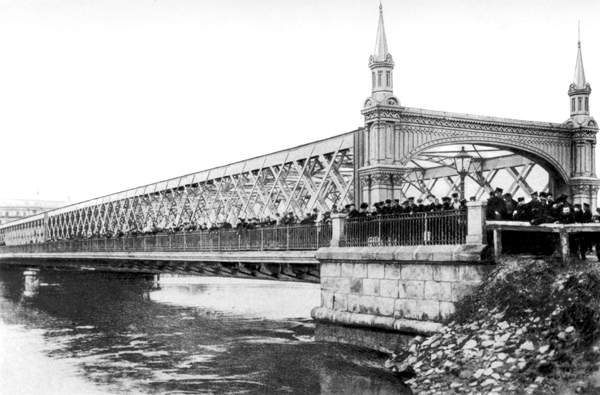 Крымский мост в начале XX в.