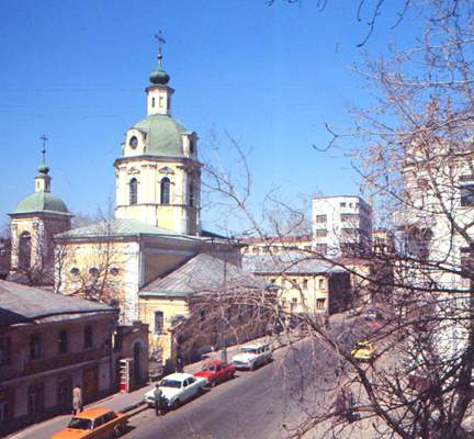 Церковь Николая Чудотворца в Звонарях.