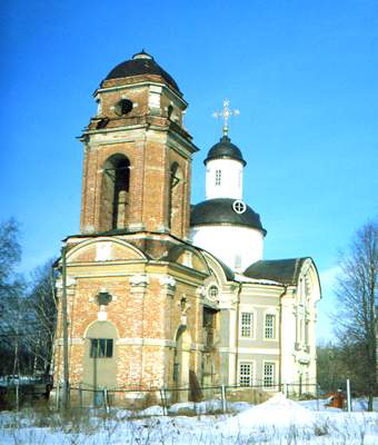 Церковь Николая Чудотворца в Троекурове.