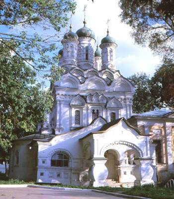 Церковь Николая Чудотворца на Берсеньевке.