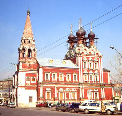 Церковь Николая Чудотворца на Болвановке.