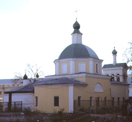 Церковь Николая Чудотворца на Старом Ваганькове.