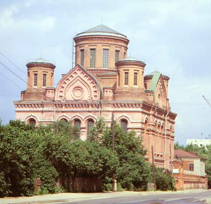 Собор Иверской Богоматери Николо-Перервинского монастыря.