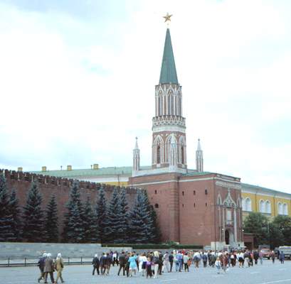 Никольская башня Кремля.