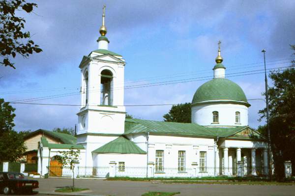 Церковь Троицы в Воробьёве.