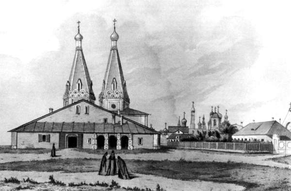Алексеевский монастырь в XIX в.